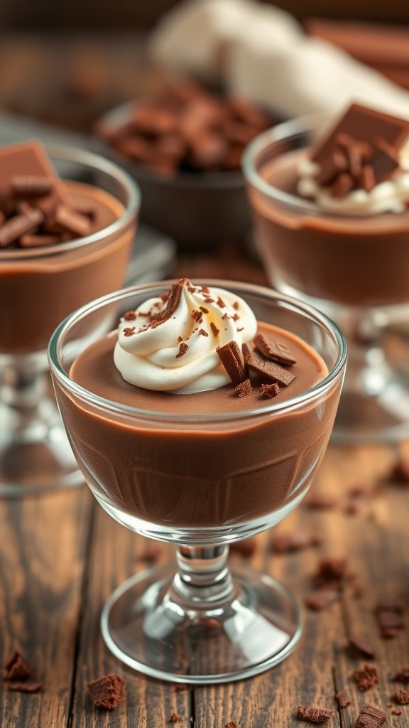 Decadent and Easy Chocolate Mousse Recipe with Just 3 Ingredients