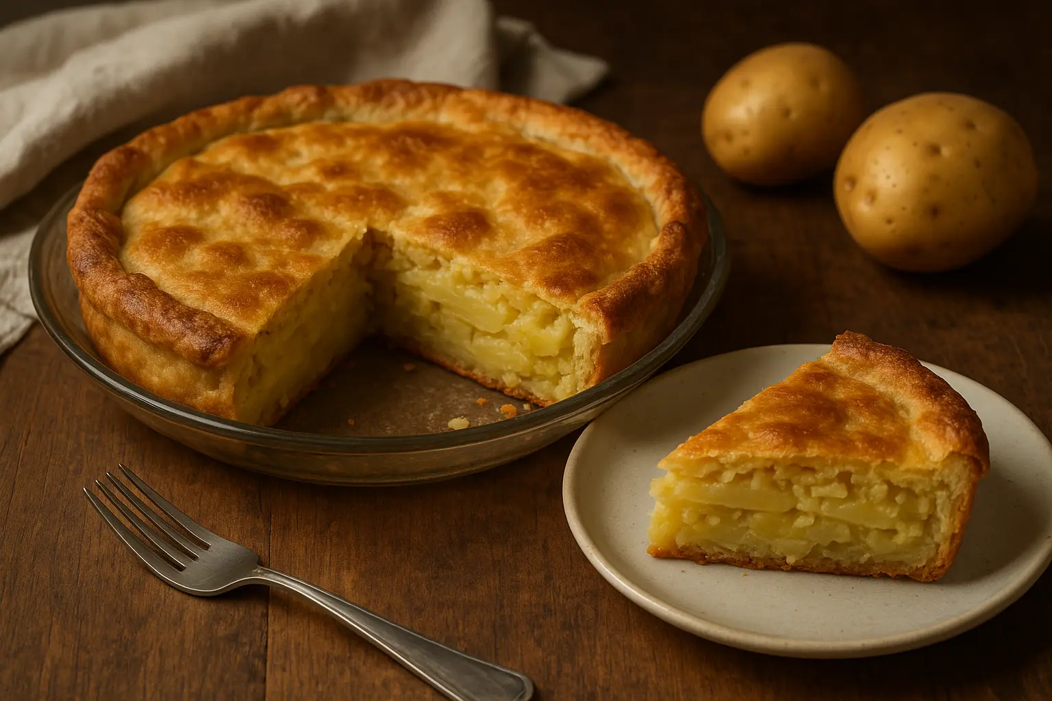 Grandma’s Potato Pie: The Ultimate Comfort Food for Cozy Nights