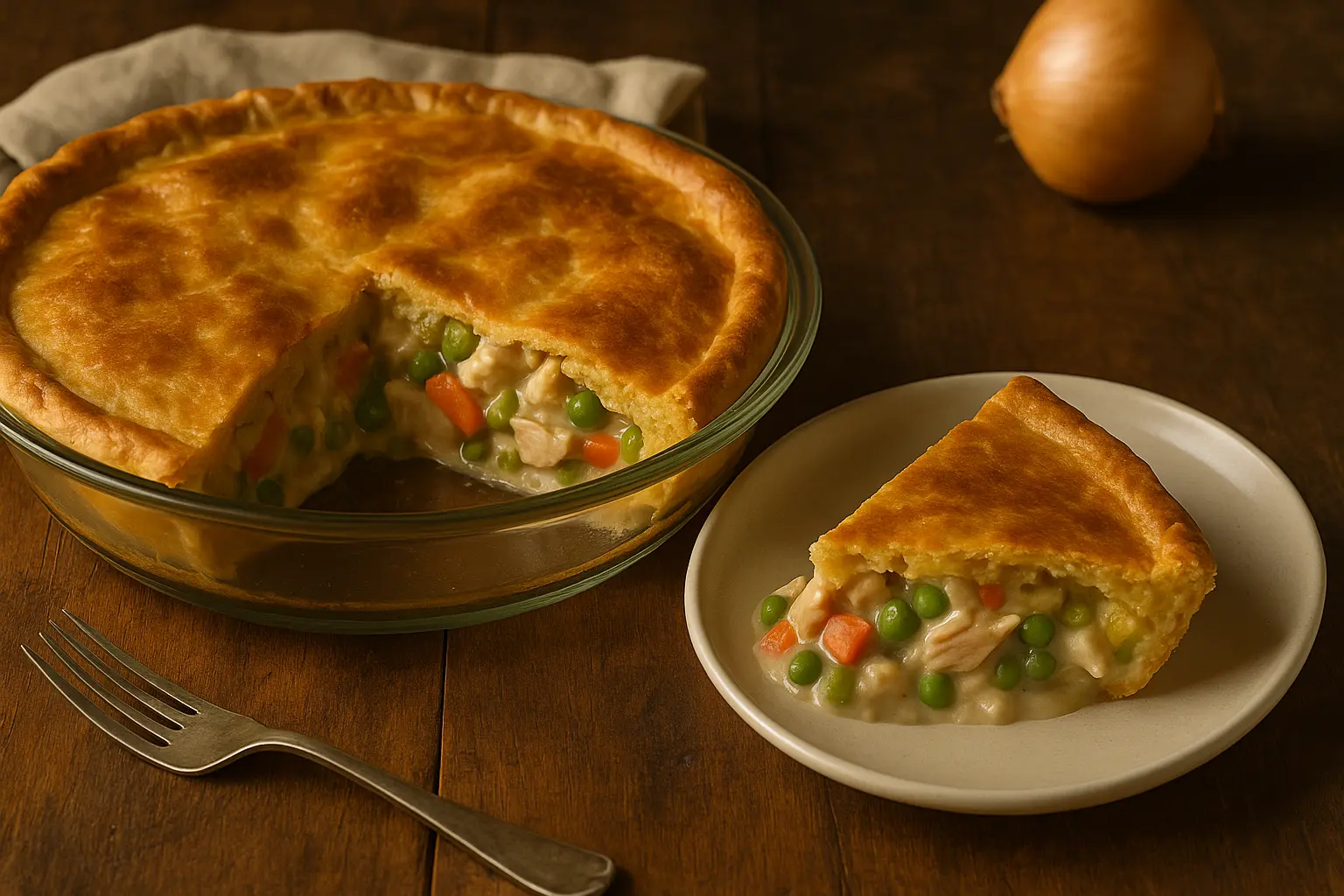 Grandma’s Classic Chicken Pie – A Hearty Family Favorite