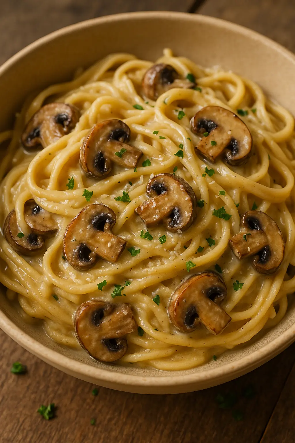 🍽️ One-Pot Creamy Mushroom Pasta for Busy Weeknights