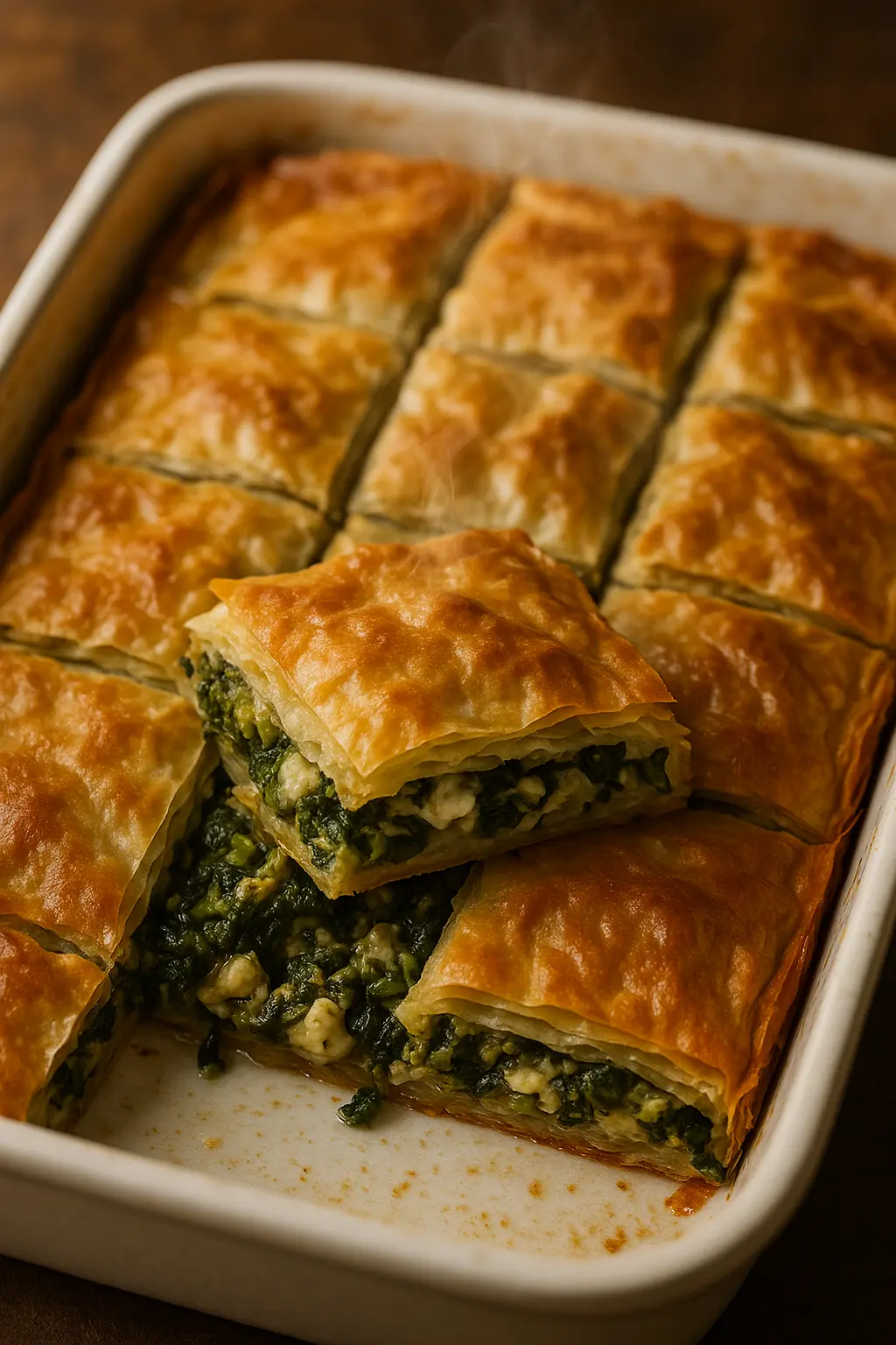 Greek Spinach Pie (Spanakopita)